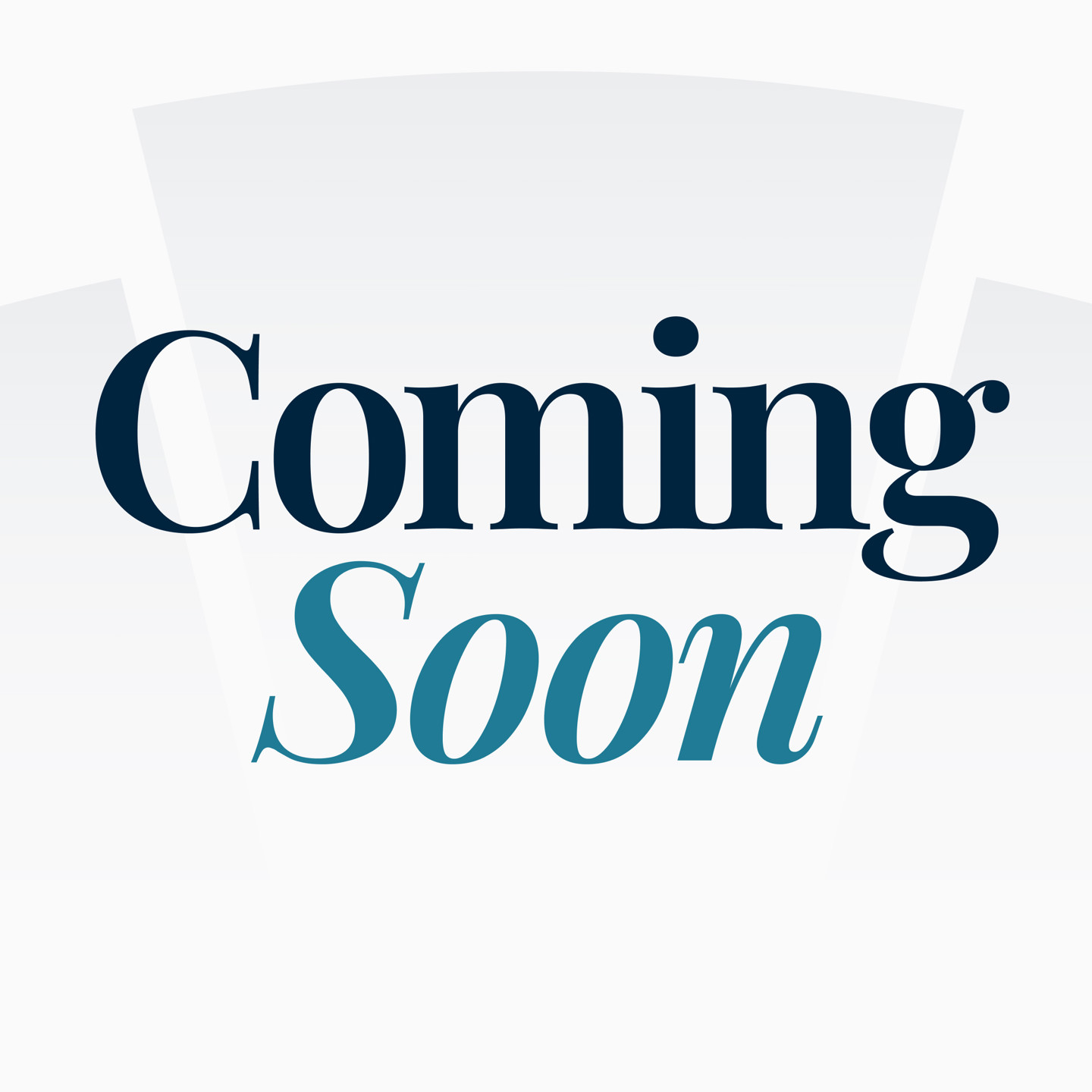 Coming Soon - White