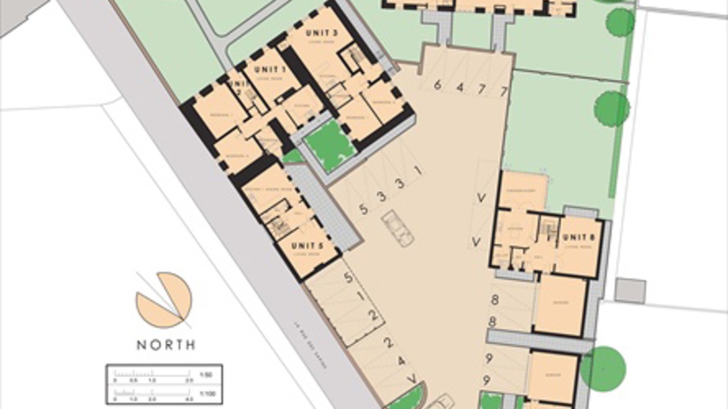 The Yews Site Plan