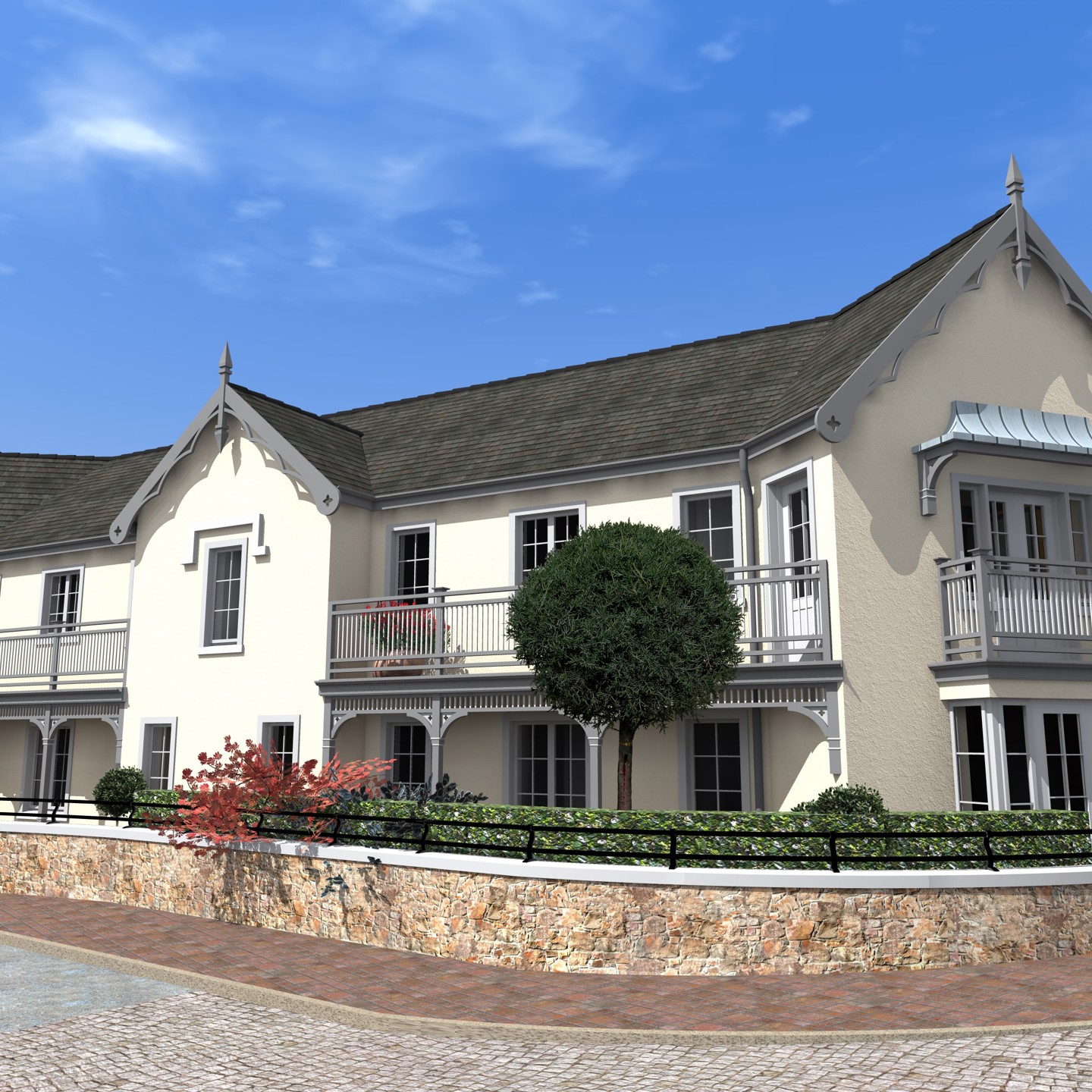 Main Entrance From South