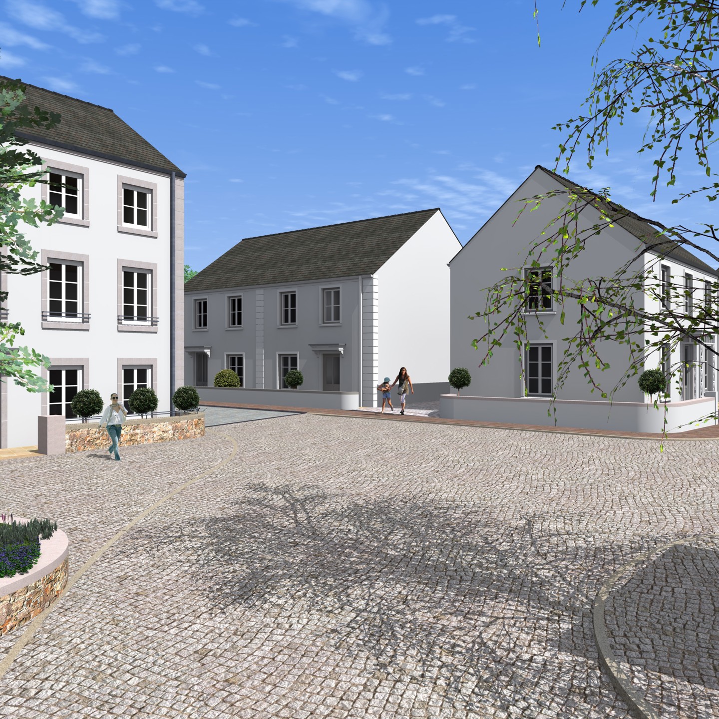 Main Square Looking NE Pref