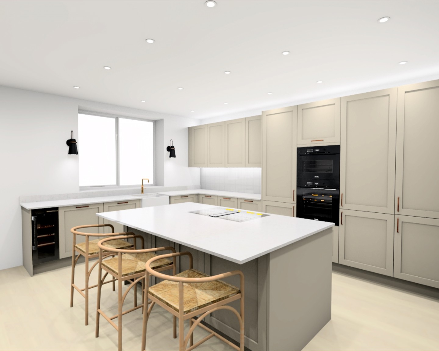 Perspective Unit1,2,6 Kitchen